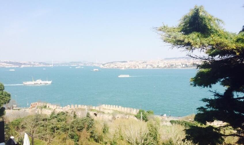 Topkapı Sarayı Balkonundan topkapı sarayı balkonundan